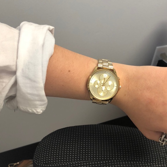 Gold Michael Kors Watch